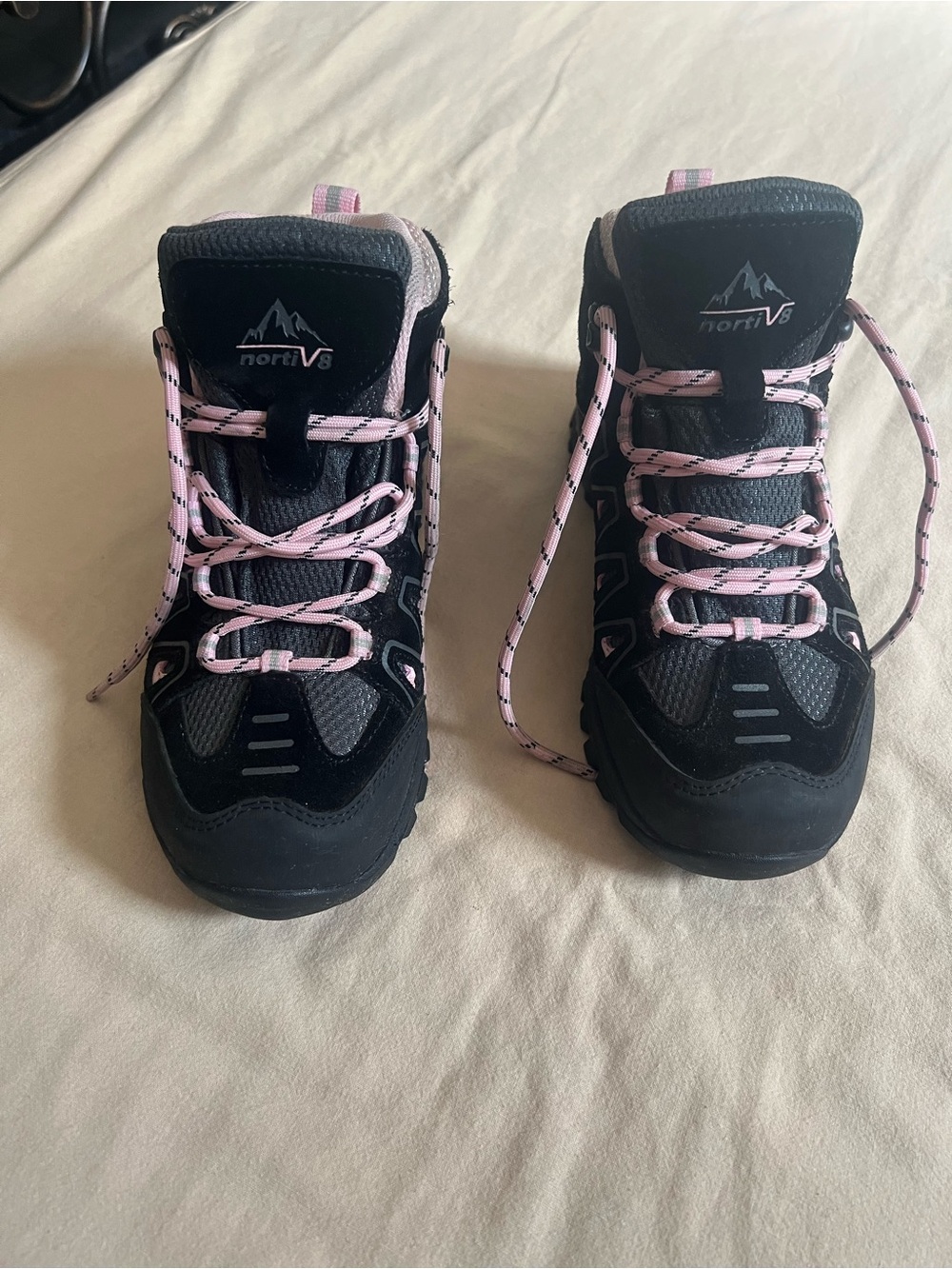 Nortiv8 Women's Black & Pink Hiking Boot